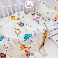 Bộ gối mền cho bé đi học Katina House vải Tencel 60s mềm mịn mát lạnh