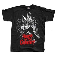 Fashion Tee Graphics The House By The Cemetery Movie Poster 1981 T-Shirt Slim Fit Father'S Day