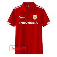 T-shirt POLO INDONESIA timnas premiun/polo Timnas INDONESIA  263