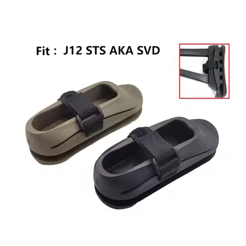 Tactical Rifle AK 47 AK74 AK74U SVD AKM Buttstock Stock Pad Shockproof Rubber Gunstock Cushion Acces