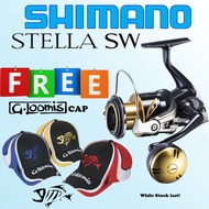 Shimano Stella SW 2021 Spinning Reel / Fishing Reel Grab it with Gift