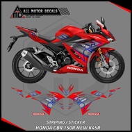 STRIPING CBR 150R NEW K45R 2021- 2025 HONDA CBR150R K45R ABS STICKER/ NEW CBR 150 R MOTORCYCLE DECAL