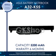 ASUS BATTERY NOTEBOOK TYPE : A32-K55 5200mAh เอซุสแบตเตอร์รี่ใหม่มือหนึ่งราคาถูกที่สุด