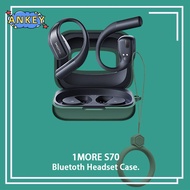 Case for 1MORE S70 Earphone Protective Cover Anti-fall Soft Silicone Wireless Bluetooth Earbuds Carr