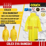 REY-541 COLEX EVA L/DUTY YELLOW RAIN COAT baju hujan kuning rain coat