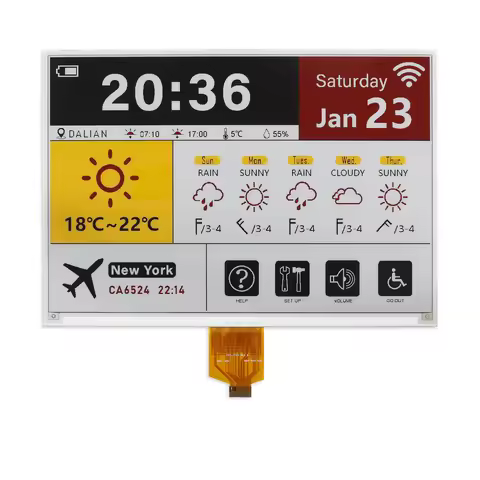 10.2-inch large ePaper four color E Ink screen Module 960x640 Elongated Screen