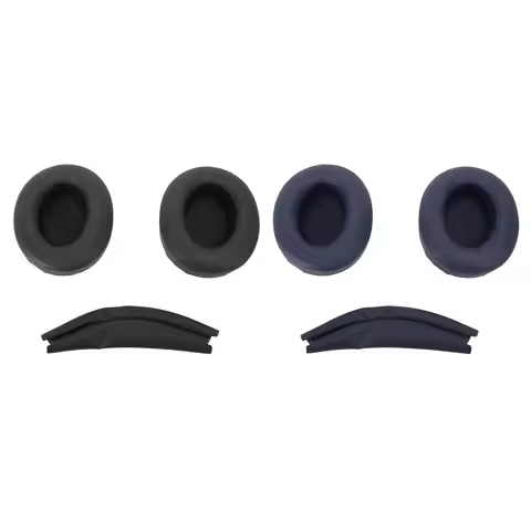 Ear Pads With Headband Cover Kits Noise Isolation Memory Foam Sponge Replacement For WH XB910N Headp