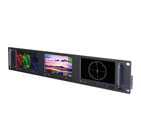 Lilliput RM-503S 5" 3G-SDI/HDMI-compatible Rackmount Monitor Built-In 3D LUT Support Waveform, Vecto