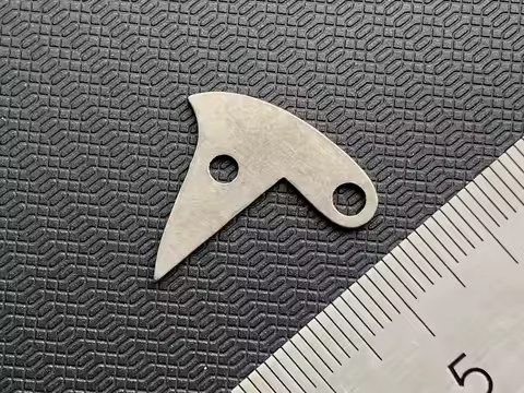Replacement Stone Wash Titanium Alloy TC4 Keychain Part Attachment for 91 mm Victorinox Swiss Army K