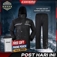 COMOTO Oxford Baju Hujan Motor Waterproof Raincoat Suit (Set)⁠ (M-5XL)