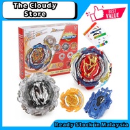 FLAME Beyblade Burst BU Booster - B-201 Zest Achilles Remodeling Set with LR Launcher Set 