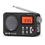 New Portable Retro Radio HD LCD Screen English Listening Internal Magnetic Subwoofer Short Wave Hot-