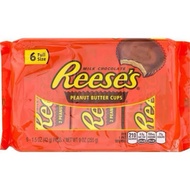 แท้!! Reeses Peanut Butter Milk Chocolate Cups (6 Full Size)