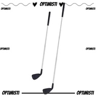 OPTIMISTI8E Golf Club, Silver Black Detachable Golf Long Putter, Plastic Metal Fitness Golf Toys