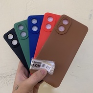 Macaron Case Oppo A17 A17K Softcase Pro Camera Full Cover Matte Edge
