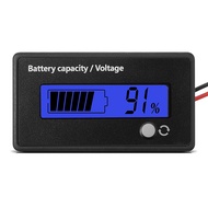 DC 12V-72V Lead Acid Lithium Battery Capacity Voltage Meter Battery Indicator Monitors