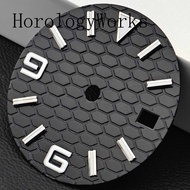 29mm Sterile Dial Luminous Fit NH35/NH36 Miyota8205/8215 Movement Blue Black Silver
