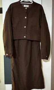 日牌Pumpkin Port 外套半裙套裝