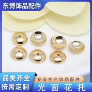 Dulang bunga berkilat 4 # 5 # 6 # 8 #   10,000 Keping Setiap Pek Bersalut Besi Bulat Licin Penutup M