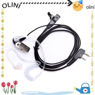 OLINI Earpiece Headset For  Radio 2 Pin Mini Mic Headset