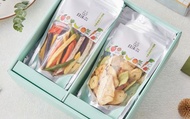 【日沐茶食 - 果然蔬脆禮盒】天然健康蔬果脆片禮盒 (4包口味任選)