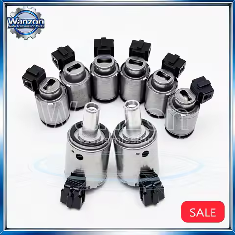 8pcs Valve Body AL4 DPO Solenoid Kit for Citroen Renault Peugeot Beringo C2 C3 C4 C5 C8 Transmission