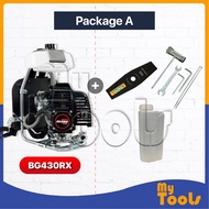 Mytools OGAWA Backpack Brush Cutter BG430RX | Recoil Starter 42.7cc 1.2kW 4-Stroke Gasoline Engine H