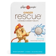 Ginger Rescue Chewable Tablets by The Ginger People – Drug Free Digestive Health, Chewable Tablets,