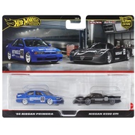 🔥🛞[LELONG💰]Hot Wheels Premium Twin 94 Nissan Primera & Nissan R390 GT1