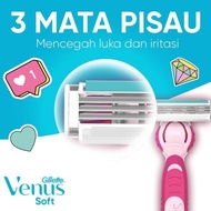 Gillette Venus Simply Hybrid 4Up Razor + Refill - Shaving Tool