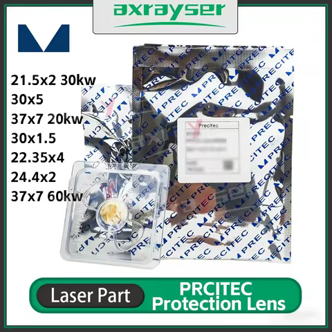 Original Precitec Protective Windows Protection Lens Dia.21.5x2 22.35x4 24.4x2 30x5 37x7 Optical Len