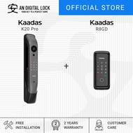 Bundle C12: Kaadas K20 Pro Digital Door Lock + R8GD Digital Gate Lock | AN Digital Lock