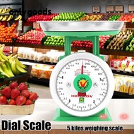 ONLYGOODS Weighing Scale, Big 5 Kilos Scaleweighing Scale,  Spring Scale Kitchen