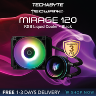 Tecware Mirage 120 Black ARGB AIl In One Cooler