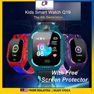 Q19 Kid Children Smart Watch Water Resistant IP64 LBS Location Tracking Camera Call Jam Pintar Anak 