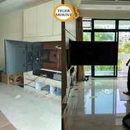 TV Monitor Swivel Wall Mount/Universal Full Motion Bracket 90/180 degree Turning/KLC-DL750E