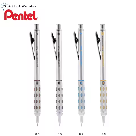 1pcs Pentel GraphGear 1000 Drawing Mechanical Pencil Student Use Not Easy to Break Lead Mechanical P