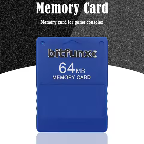FMCB 1.966 Memory Card for Sony PS2 64MB with Free McBoot Game Console Cards MC Boot Program Card fo