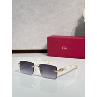 BZ6E CAR * New Style Sunglasses Women Fashion Square Metal Sunglasses Trendy Men CT0579S