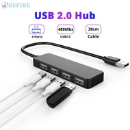 USB Hub 3.0 Multi USB Splitter Adapter 4 Ports High Speed Transmission Multiple 4 Hab usb3.0 HUB Por