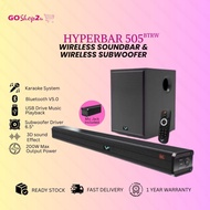 Vinnfier VF Hyperbar 505 M BTRW 2024  Wireless Soundbar Wireless Subwoofer Karaoke System Built In M