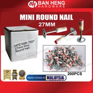 200PCS Steel Nails Gun Rivet Tool Accessories Home Wall Fastener Set Nails 27mm Nails Suitable for 7