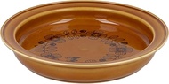 MOOMIN MM7502-320 Curry Plate, Plate, 8.3 inches (21 cm), Large, Easy to Scoop, Little My Brown, Mad