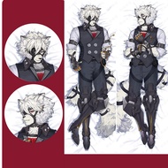 Zenless Zone Zero Von Lycaon Cosplay Hug Body Pillow Case 2-Side Von Lycaon Peachskin Hugging Pillow