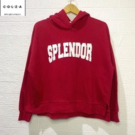 Colza red hoodie (korean style hoodie)