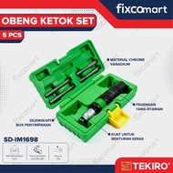 Tekiro Obeng Ketok Set 5 Pcs Box Plastik