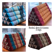 BANTAL KEKABU 3 SEGI BANTAL DECORASI DECORATION PILLOW BOOSTER BANTAL SANDAR