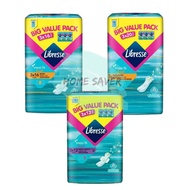 Libresse Maxi Green Tea Wing 24cm (3x16s)/Non Wing 24cm (3x20s) Disposable Sanitary Pad Tuala Wanita