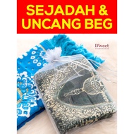 Wedding Door Gift Kahwin Murah Borong Sejadah Mini Doorgift / Hadiah Kahwin Goodies Bag Sejadah Trav