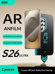 ESR Samsung Galaxy S25 Ultra/S24 Ultra HD Tempered Glass Screen Protector Full Screen Drop Resistant